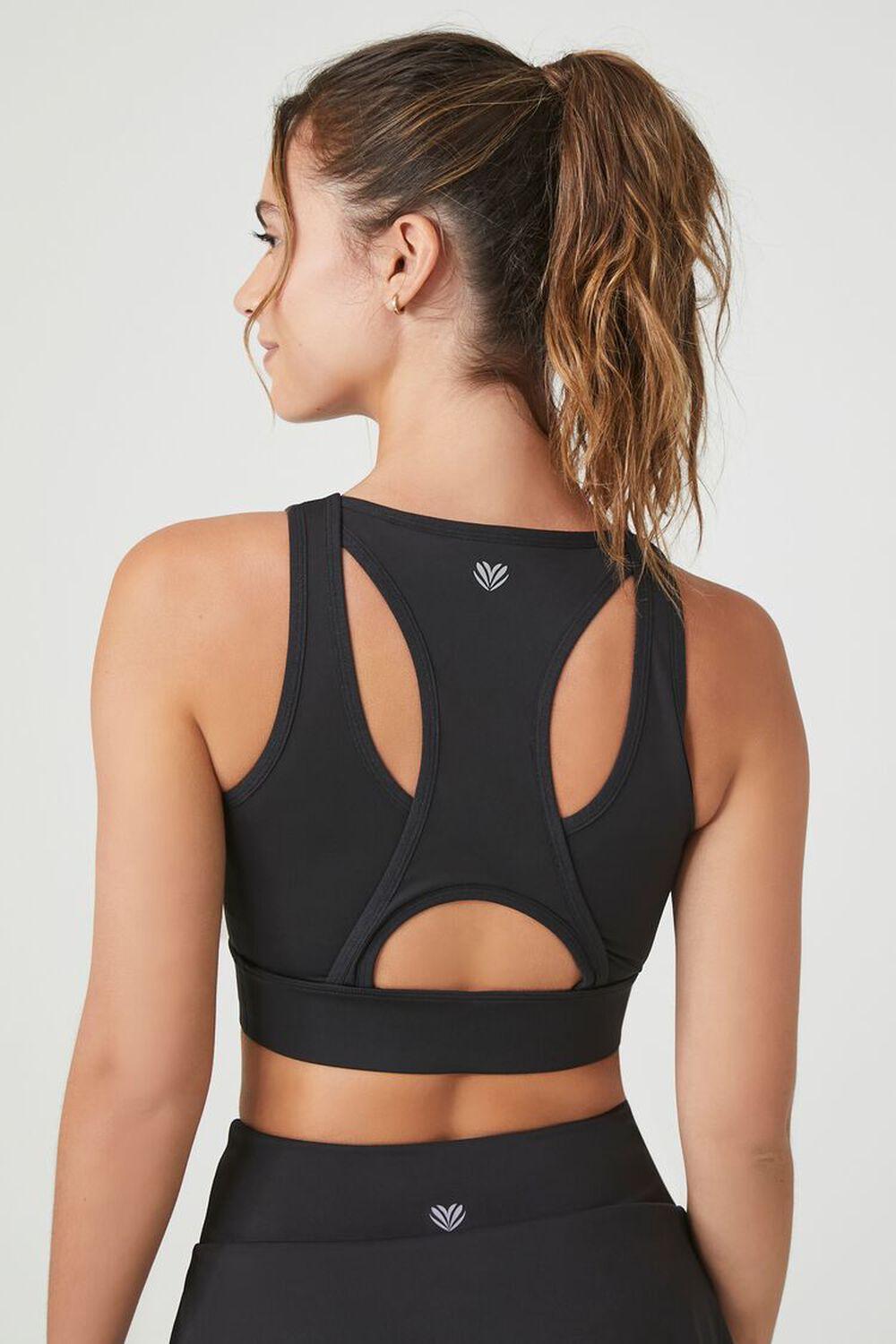 21 Graphic Zip-Up Sports Bra | Forever 21 Product Image