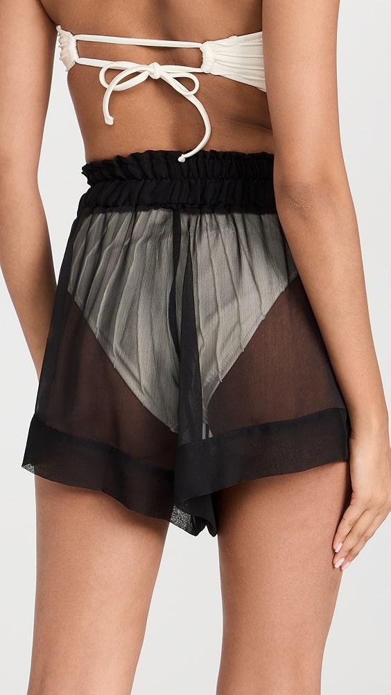 Shani Shemer Eden Rubber Band Shorts | Shopbop Product Image