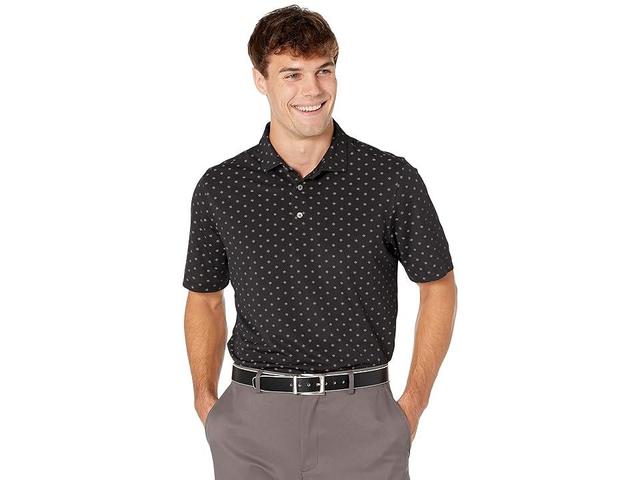 Cutter & Buck Virtue Eco Pique Tile Print Polo Men's Clothing Product Image