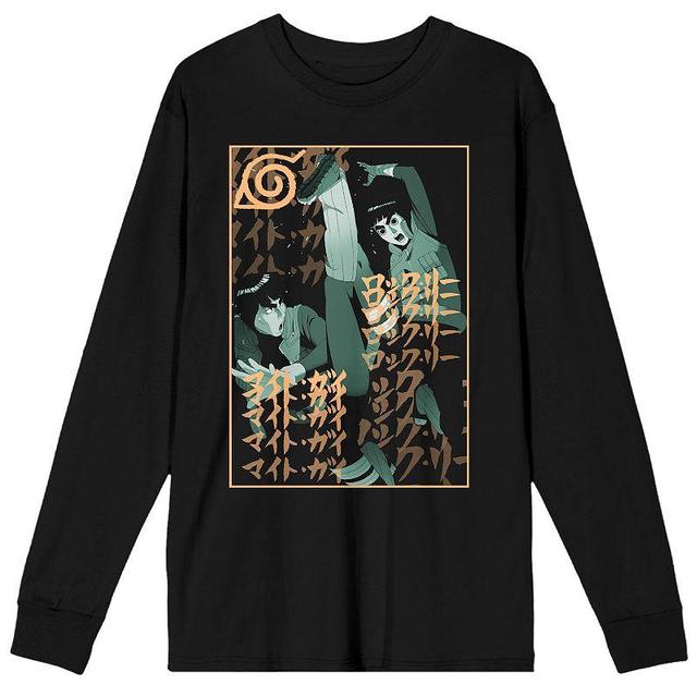 Naruto Long Sleeve Tee - Black Product Image