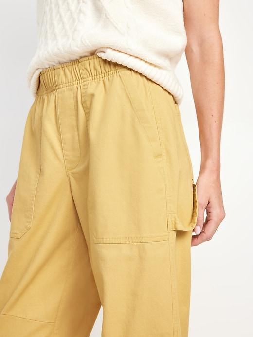 High-Waisted Pulla Utility Pants Product Image