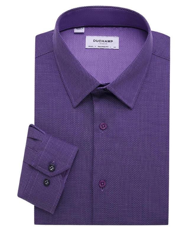 Duchamp London Mens Pin Dot Dress Shirt Product Image