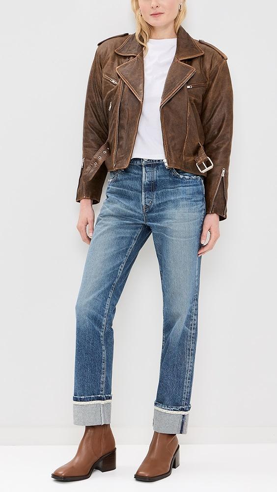 MOUSSY VINTAGE MV Sumterville Straight Jeans | Shopbop Product Image