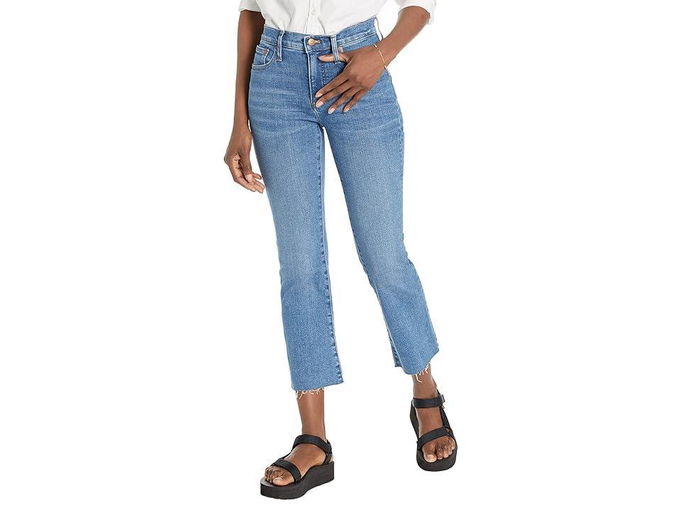 Madewell Cali Demi Jeans with Raw Hem in Cherryville Wash (Cherryville Wash) Women's Jeans Product Image