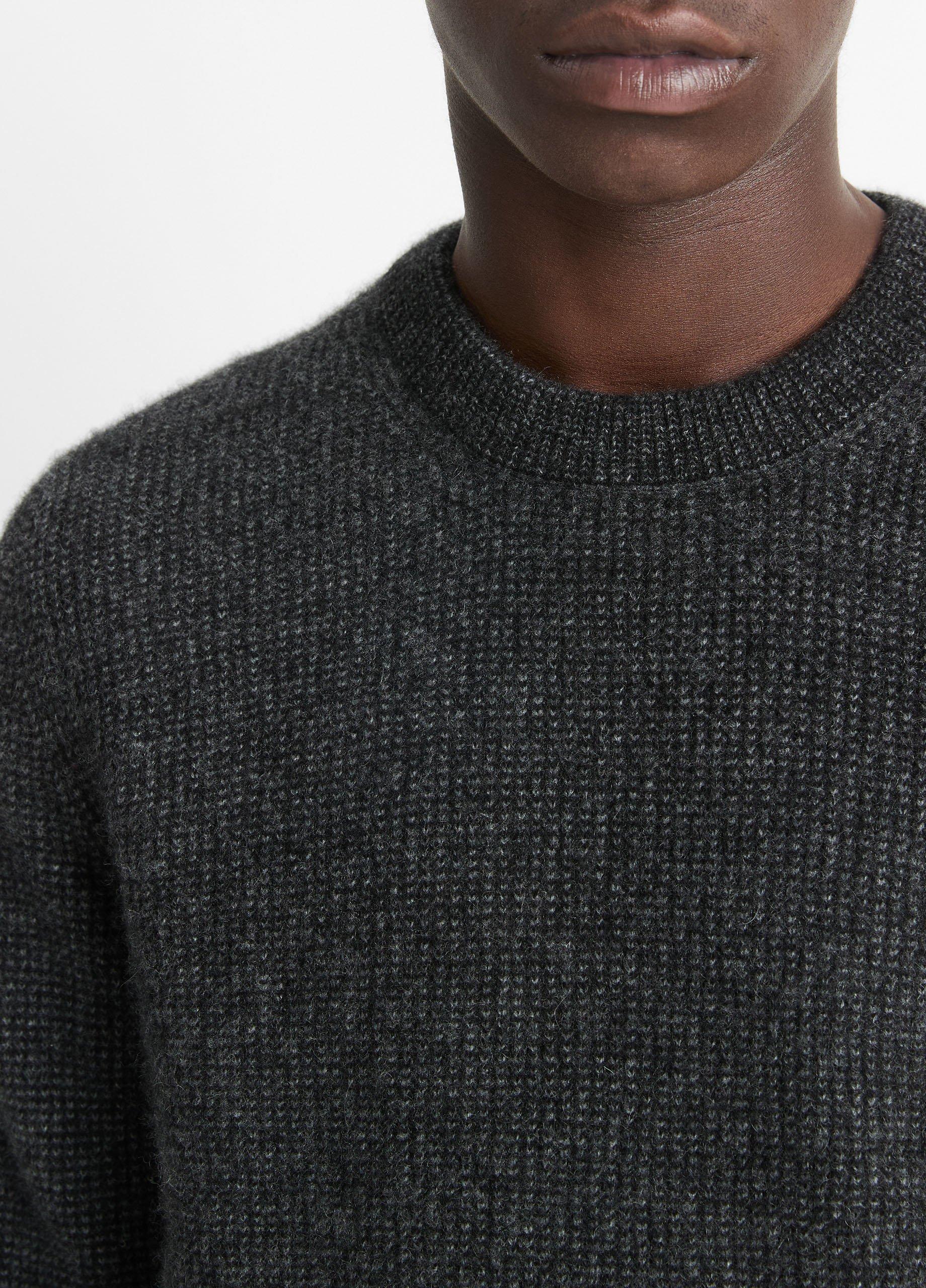 Plush Cashmere Thermal Crew Neck Sweater Product Image