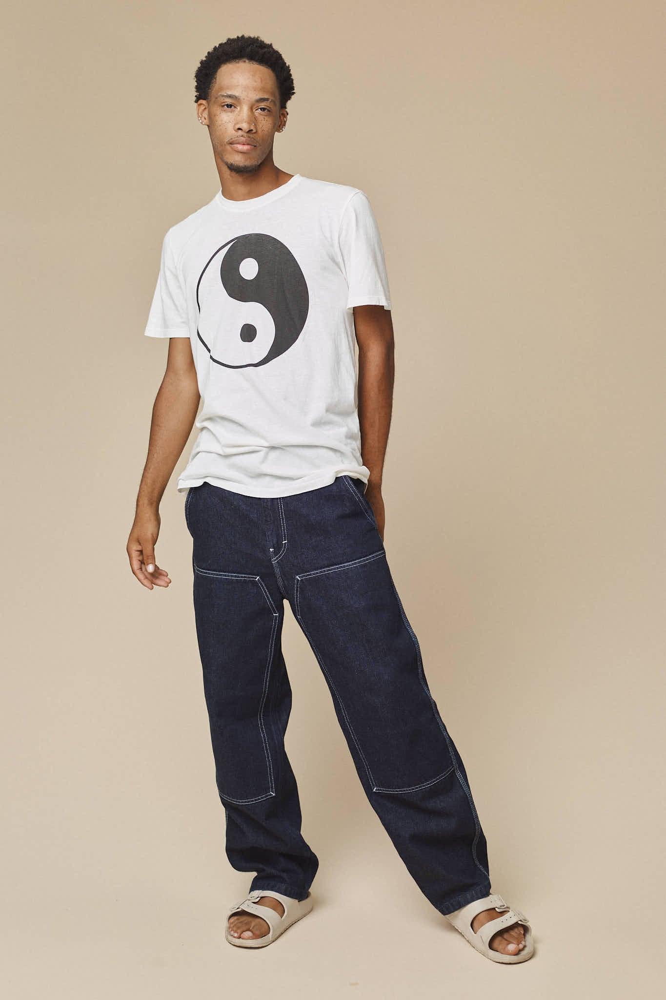 Yin Yang Basic Tee Male Product Image