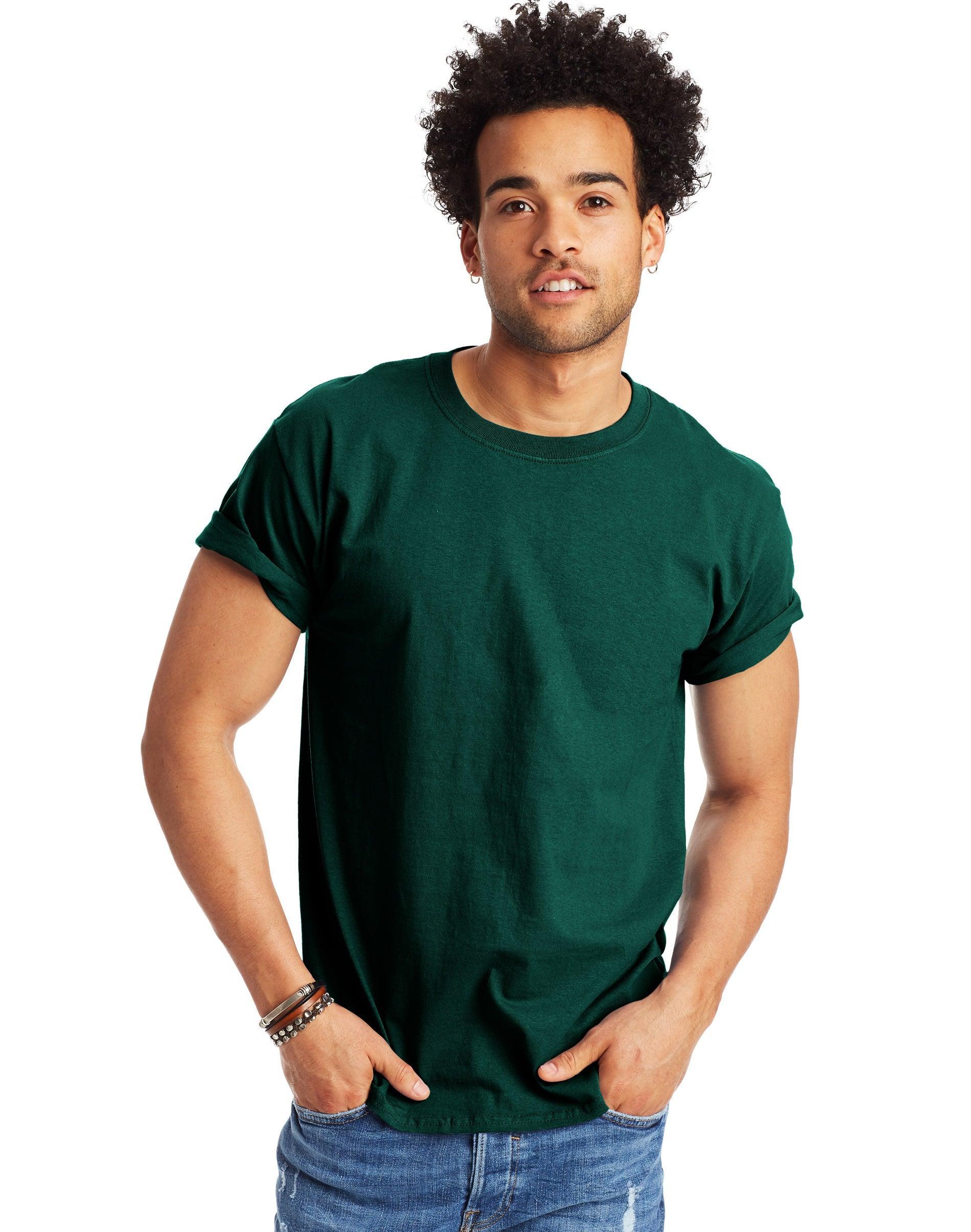 Hanes Authentic Mens T-Shirt Deep Forest 4XL Product Image