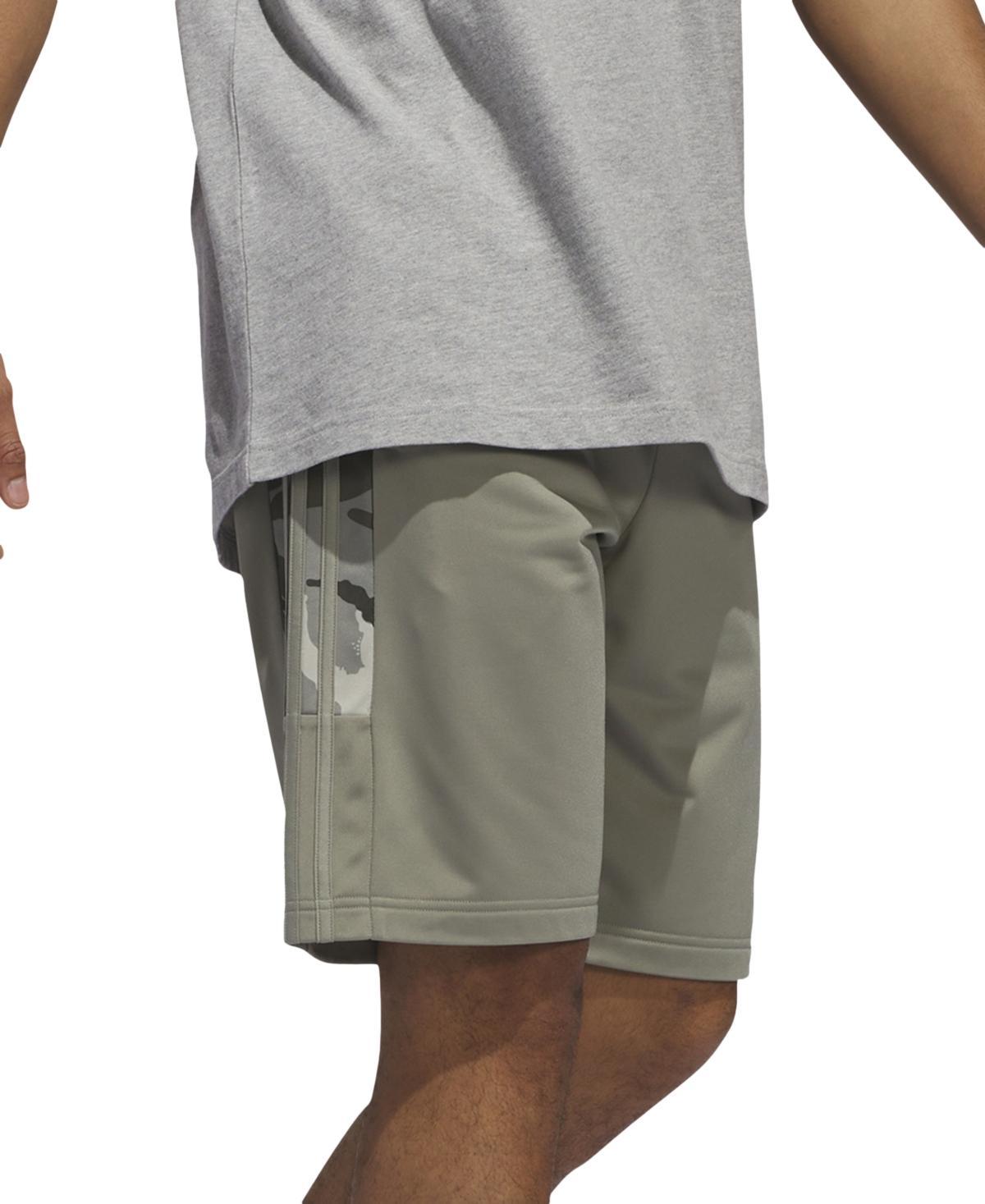 Mens Camo Tricot Track Shorts - Putty Product Image