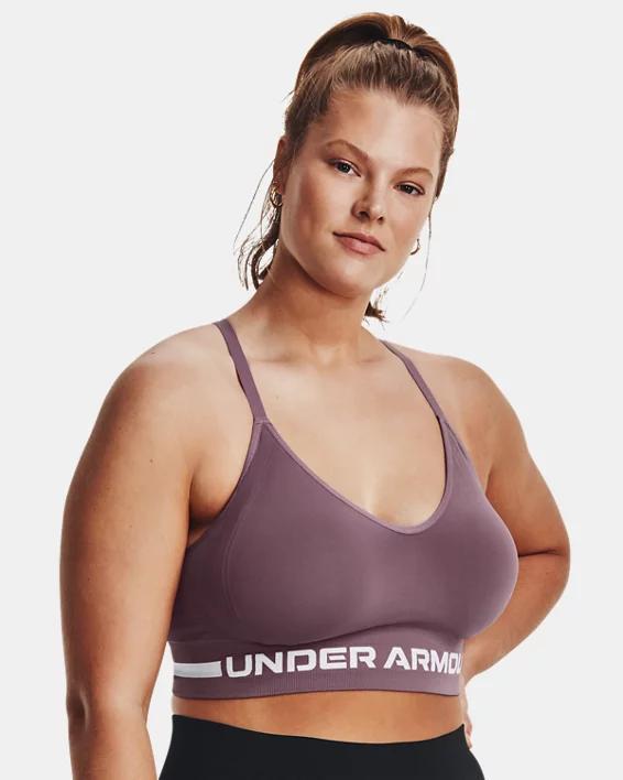 Women's UA Seamless Low Long Sports Bra Product Image