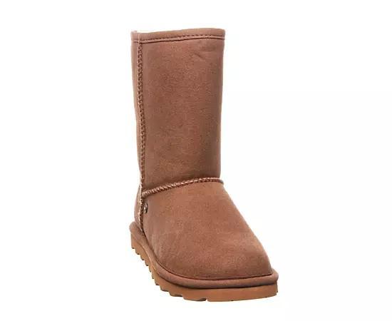 Bearpaw Womens Elle Short Vegan Water Resistant Fur Boot Product Image