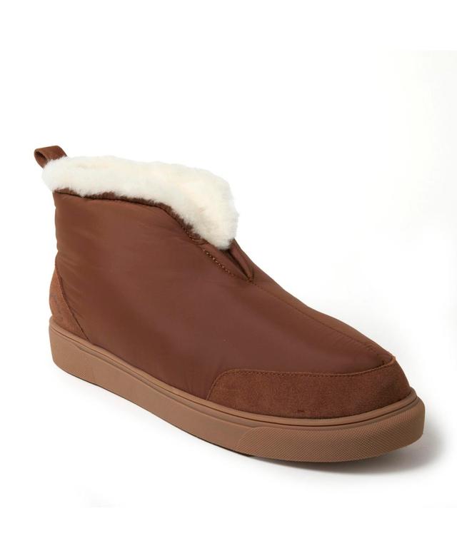 Dearfoams Mens Fireside by Shearling Warm Up Bootie Product Image