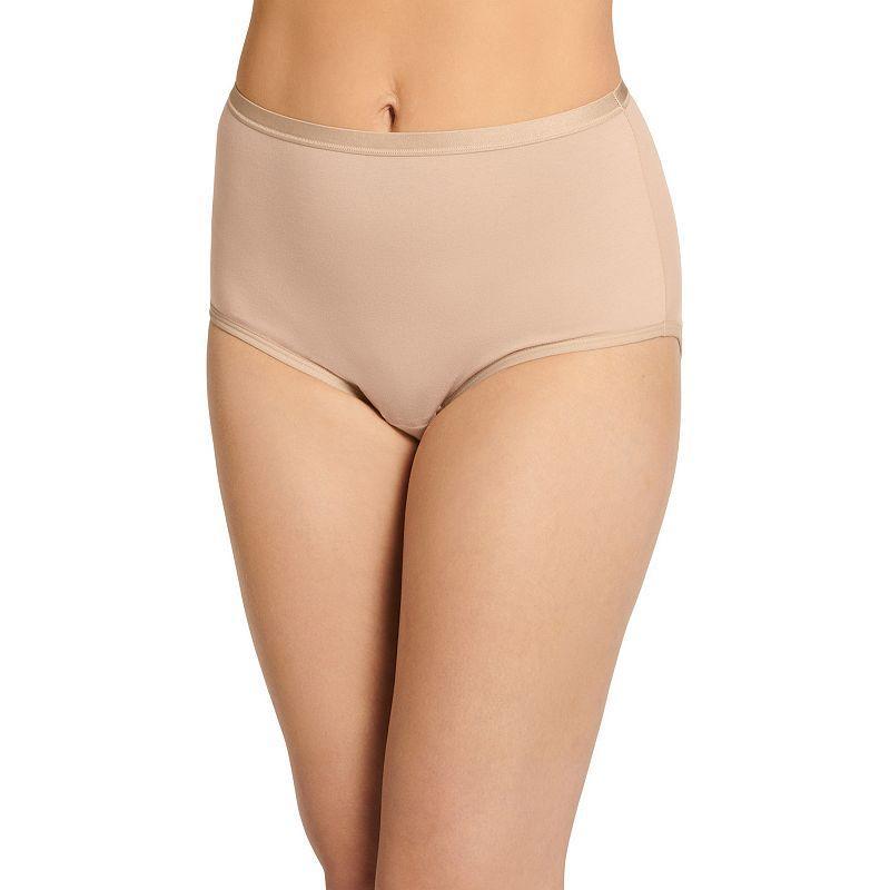 Womens Jockey Worry Free Moderate Absorbency Brief Panty 2580 Product Image