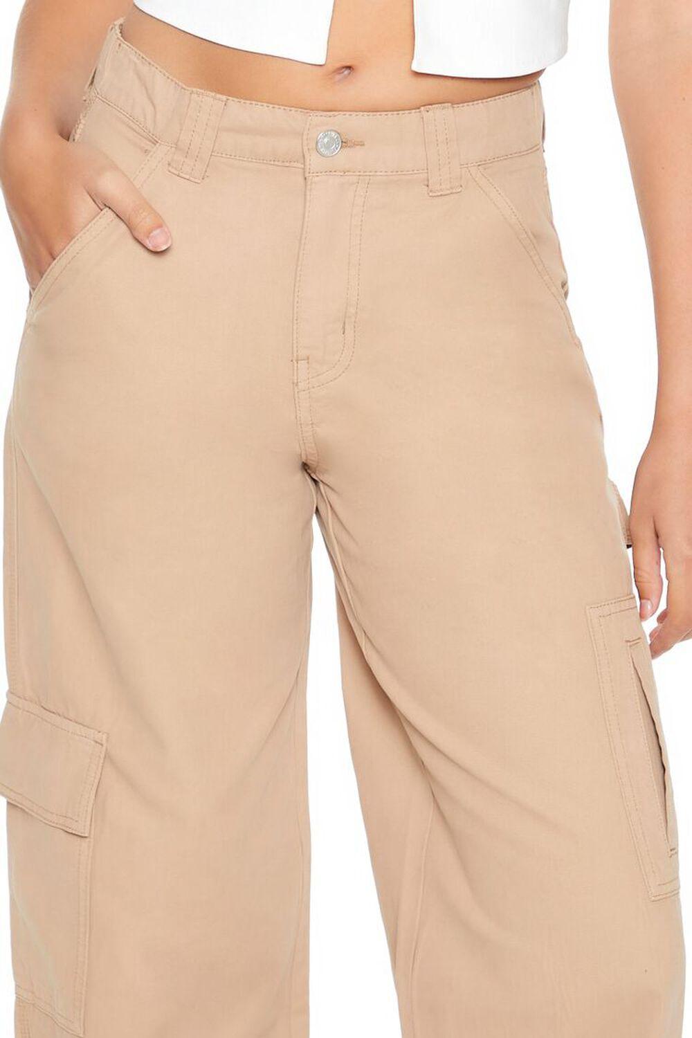 Twill Cargo Carpenter Pants | Forever 21 Product Image