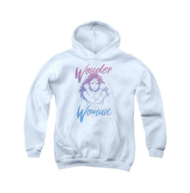 Wonder Woman Boys Movie Youth Retro Stance Pull Over Hoodie / Hooded Sweatshirt Product Image