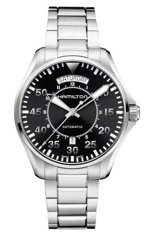 Hamilton Khaki Aviator Automatic Bracelet Watch Product Image