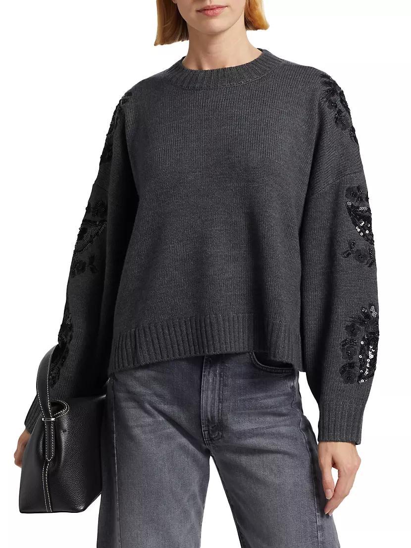 Leanna Sequined Sweater Product Image