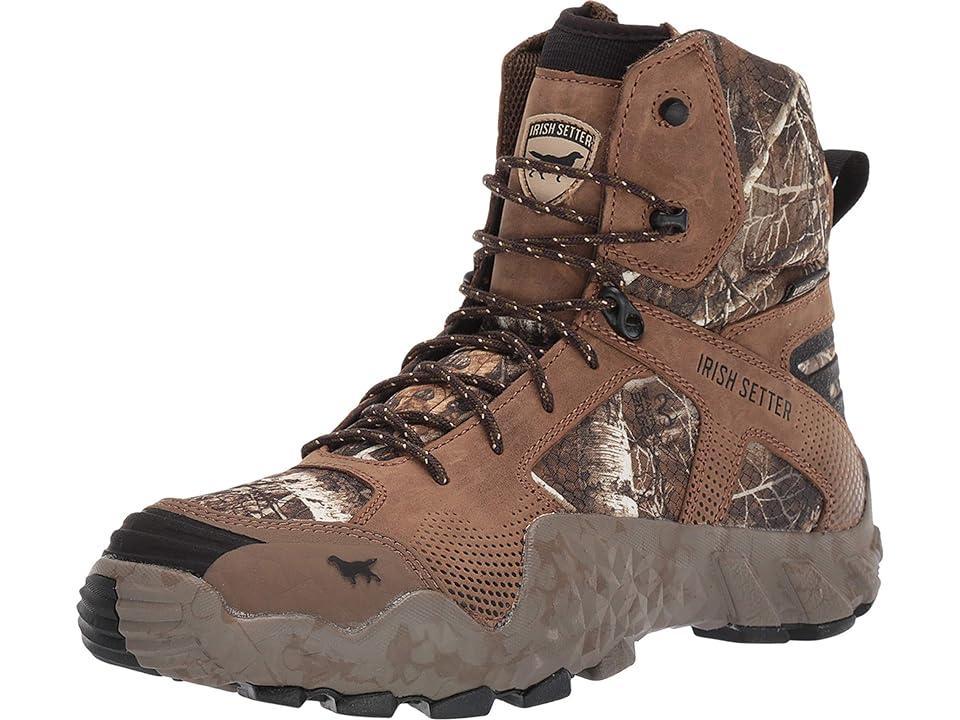 Irish Setter VaprTrek 8 Non-Insulated Waterproof (Realtree Edge) Men's Work Boots Product Image