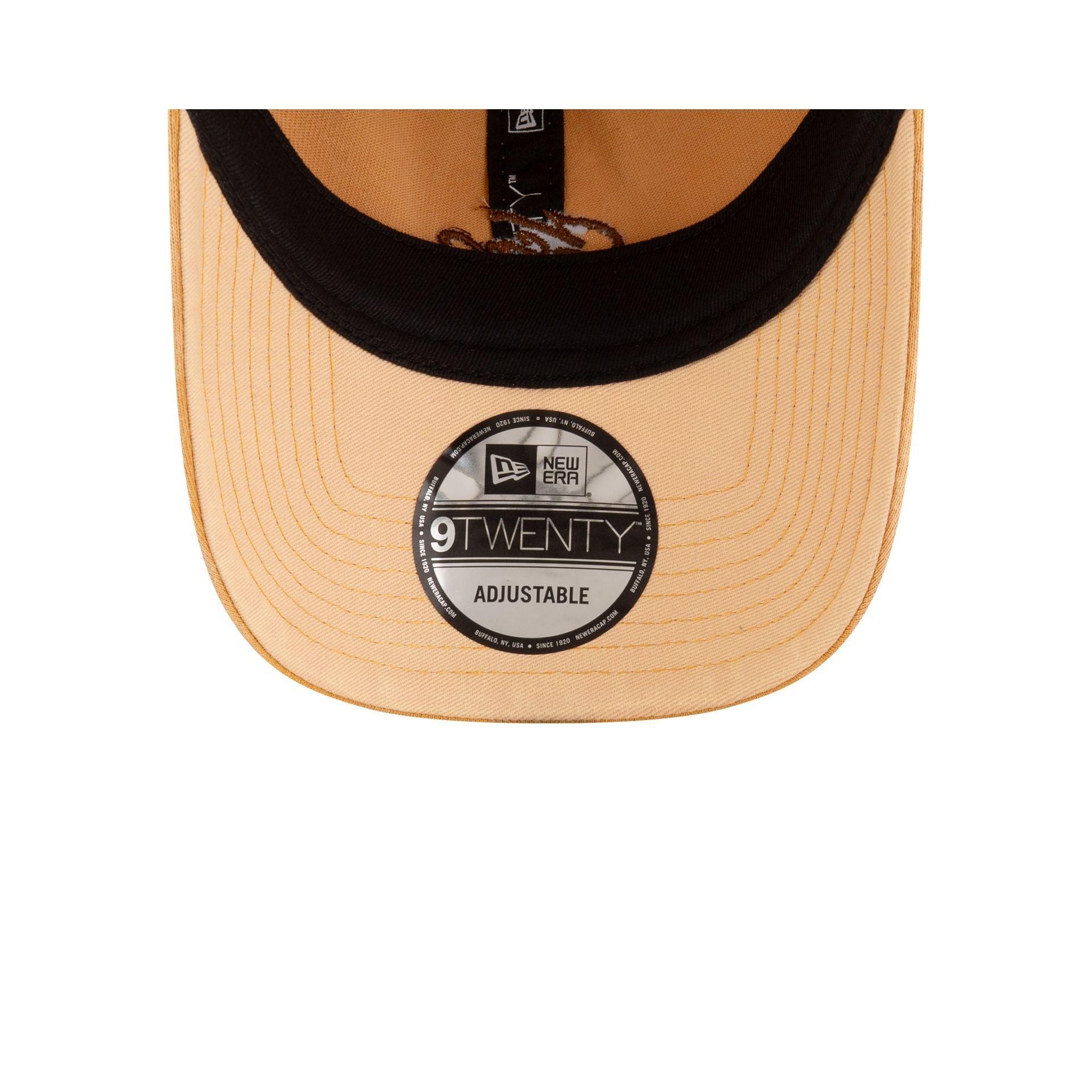 New Era Cap Yellow Sand Wash 9TWENTY Adjustable Hat Male Product Image