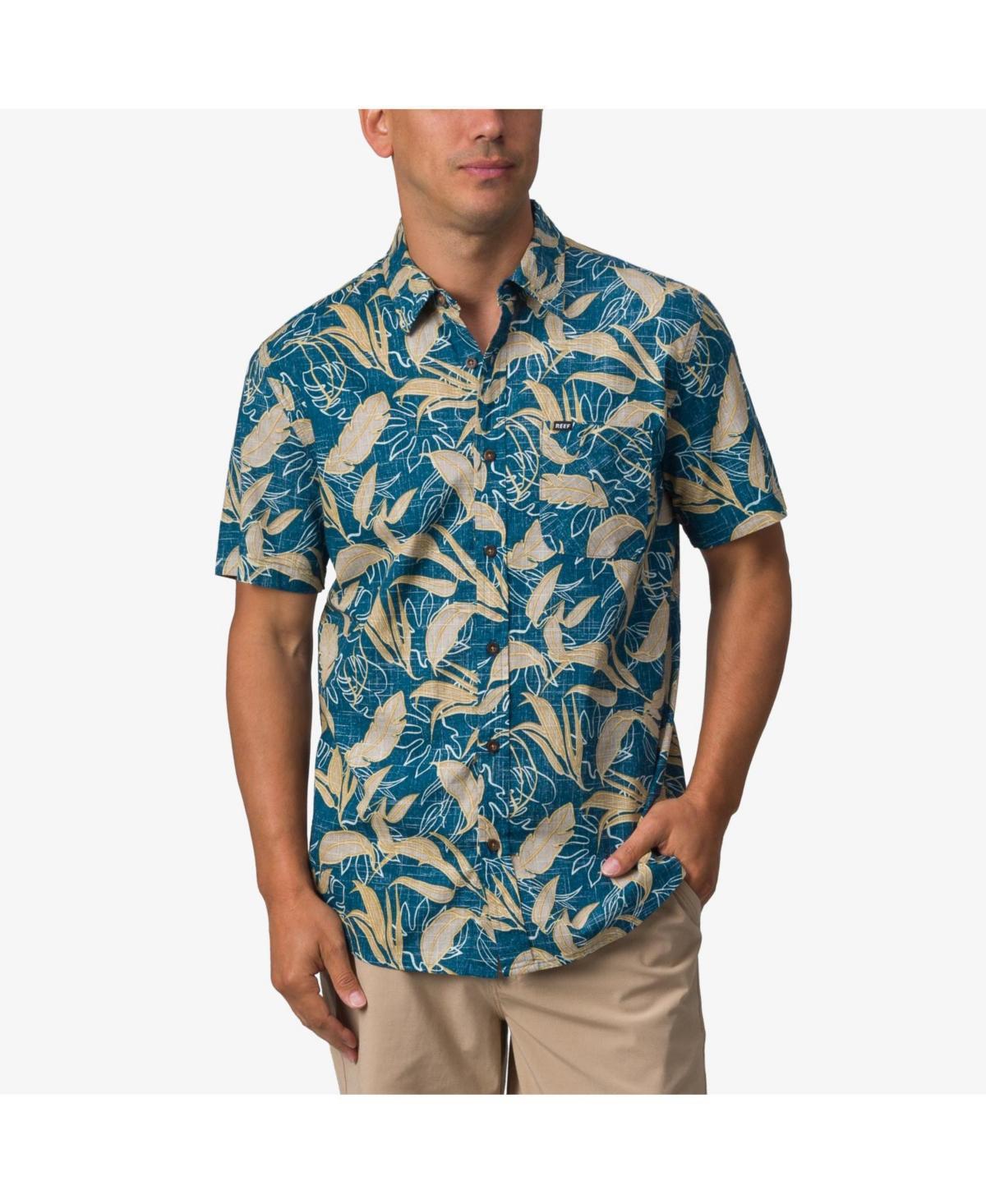 Reef Mens Edwin Short Sleeve Woven Shirt Product Image