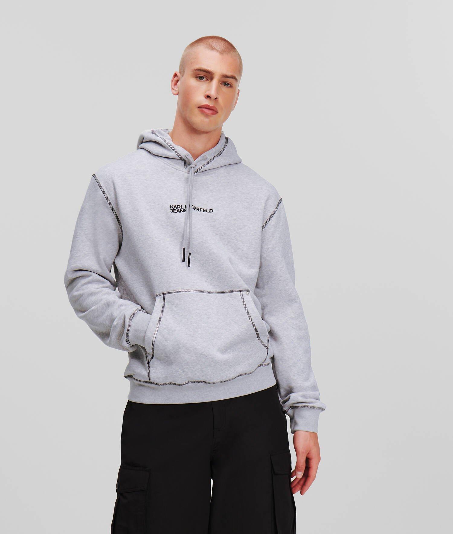 KLJ CONTRAST STITCH HOODIE Product Image