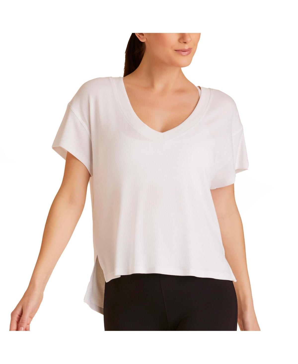 Womens V-Neck Indio Rib Tee Product Image