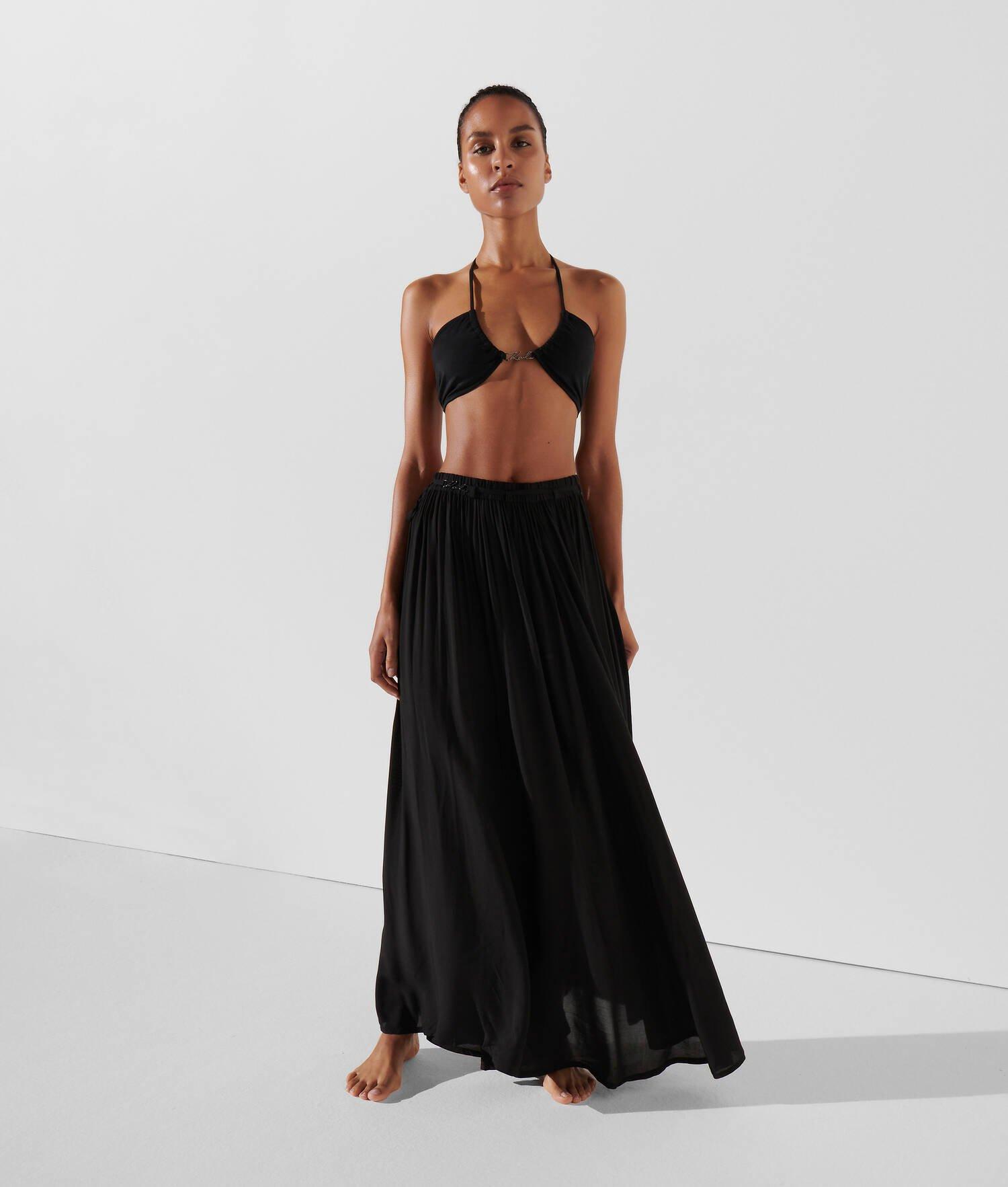 KARL SIGNATURE MAXI BEACH SKIRT Product Image