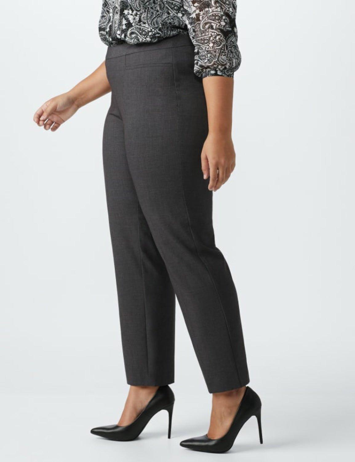 Pull On Tummy Control Pants With L Pockets - Tall Length - Plus Product Image