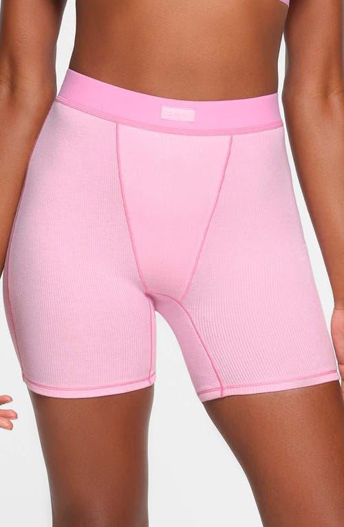 Womens Cotton Rib Boxer Product Image