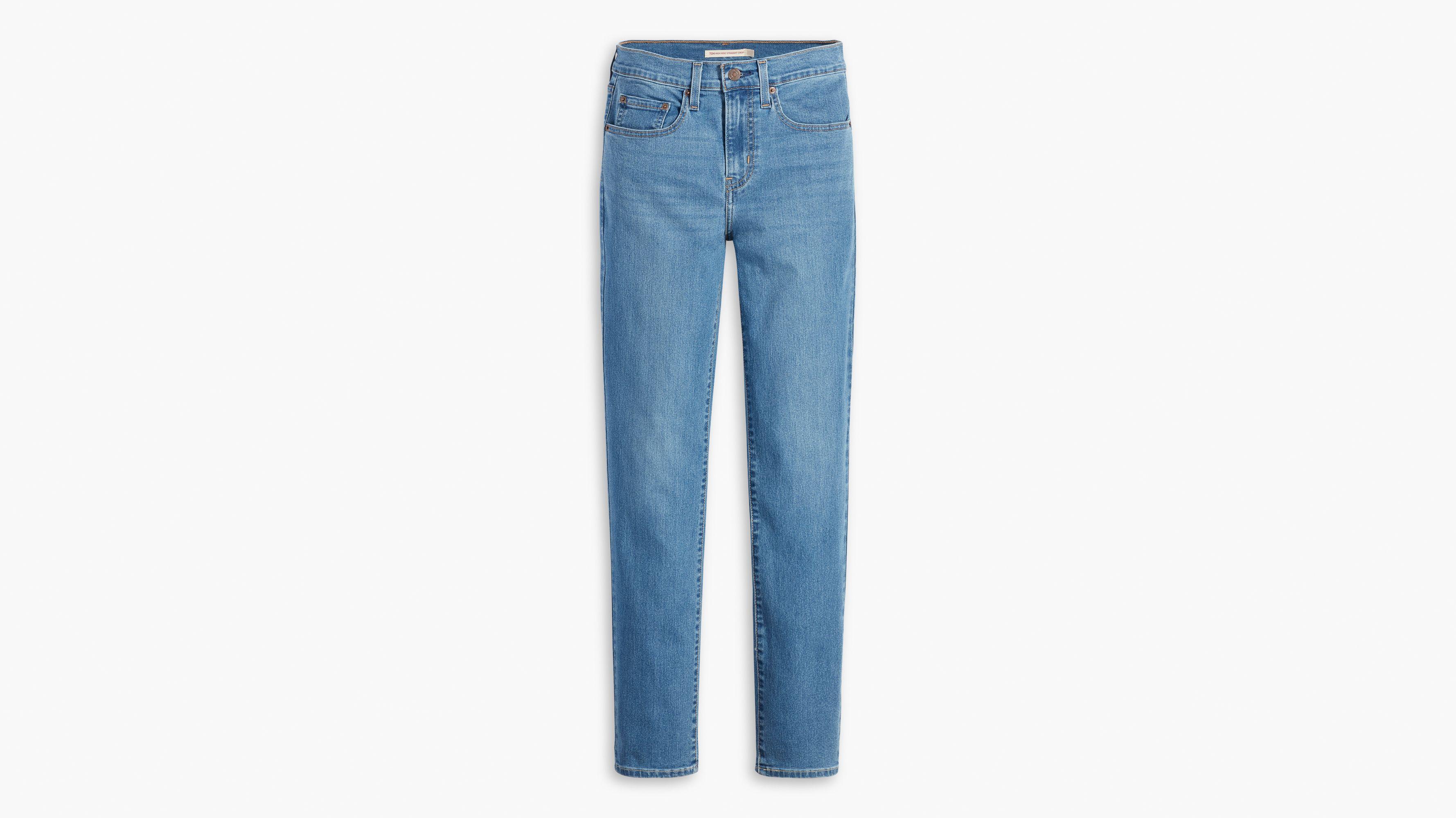 Levi's High Rise Slim Straight Cropped Women's Jeans Product Image