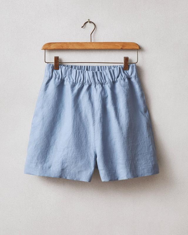 Easy Linen Short - Beach Horizon Product Image