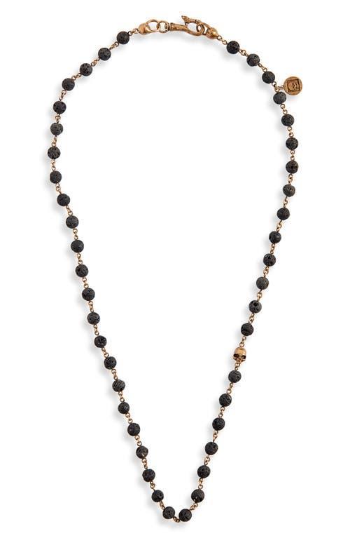 John Varvatos Stone Bead Necklace Product Image