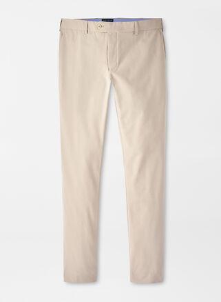 Peter Millar Mens Surge Performance Trouser | Color: Khaki | Size: 42 Product Image