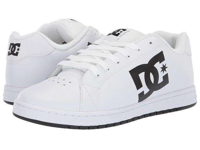 DC Gaveler Casual Low Top Skate Shoes Sneakers Black) Men's Shoes Product Image