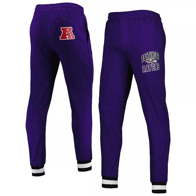 Mens Starter Purple Baltimore Ravens Blitz Fleece Jogger Pants Product Image