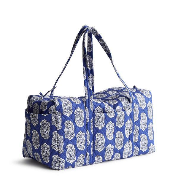 Large Original Duffel Bag - Iconic Paisley Deep Ultramarine Product Image