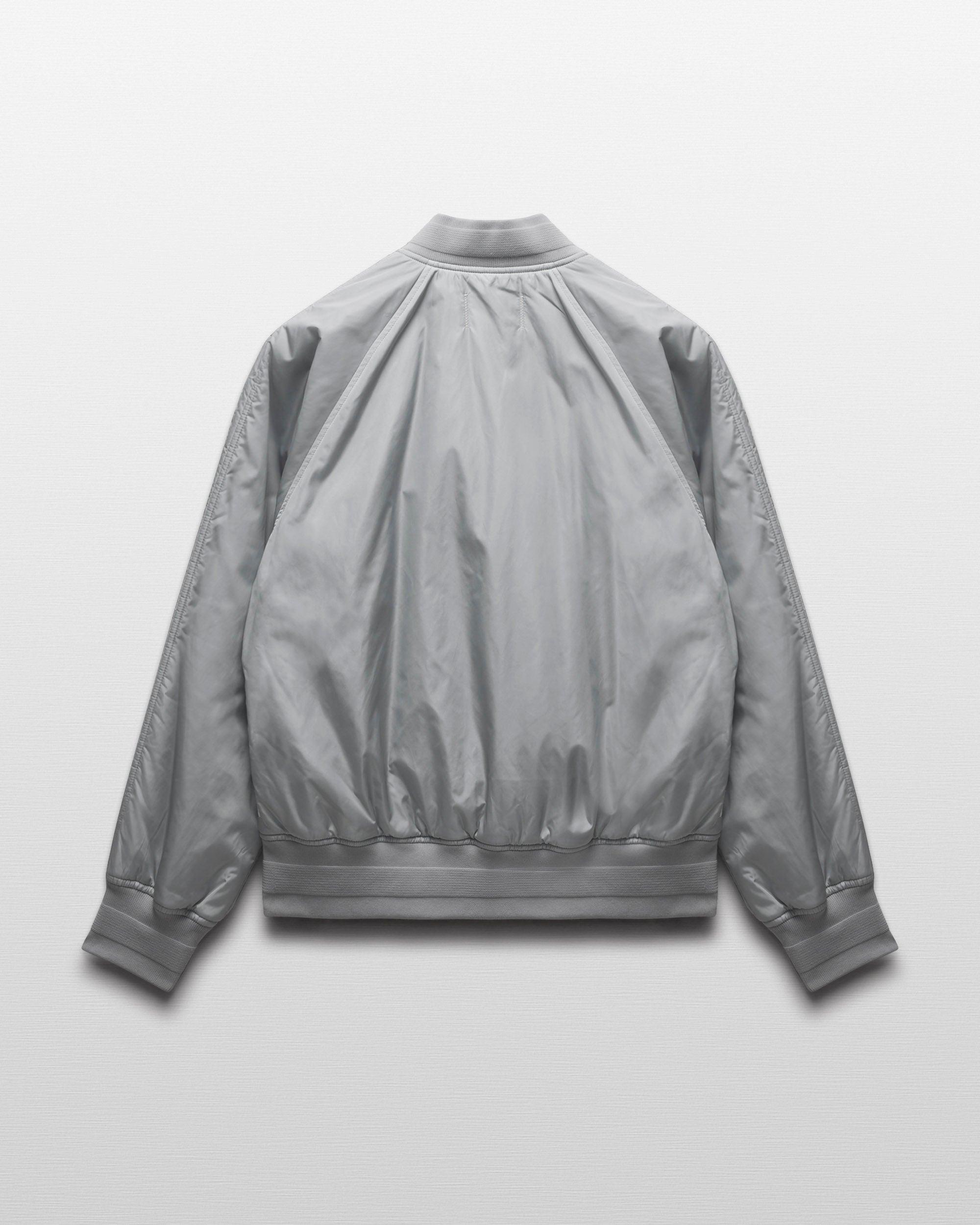 Econyl Satin Nylon Stadium Jacket Male Product Image