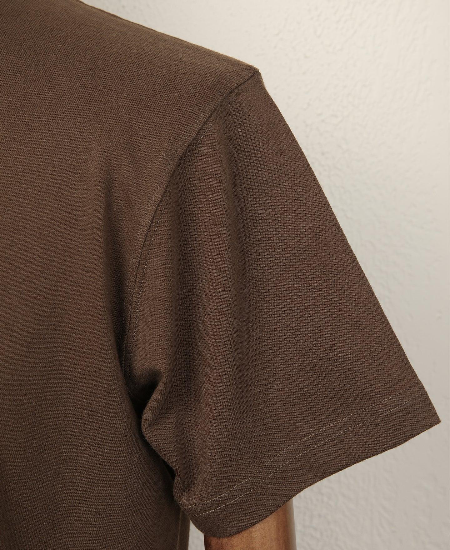 9 oz US Cotton Tubular T-Shirt - Coffee Product Image