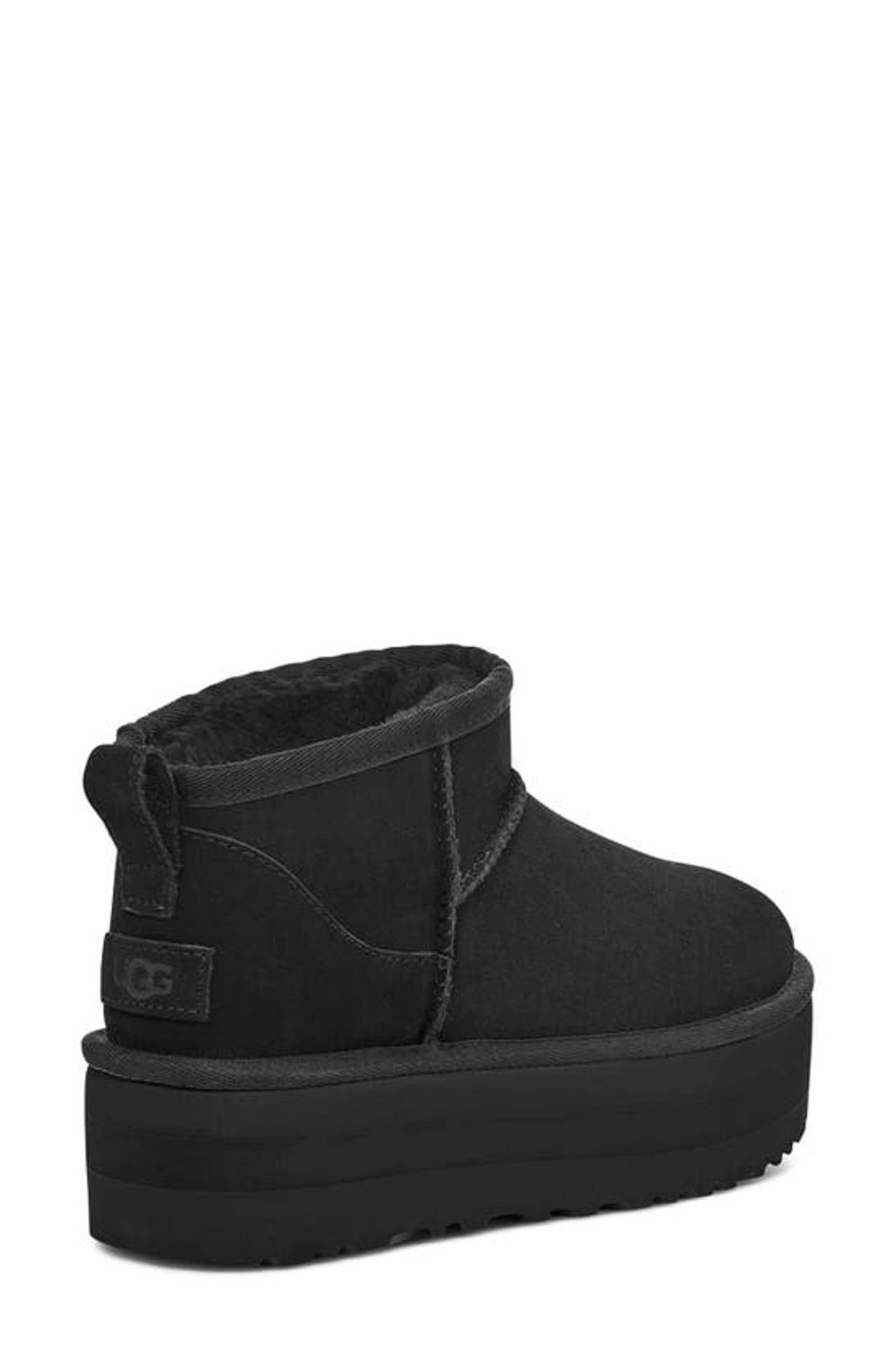 Classic Ultra Mini Platform Boot In Black Product Image