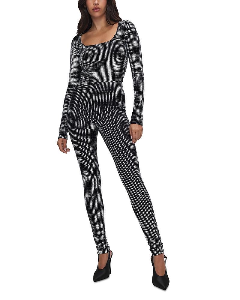 Good American Embellished Bodycon Jumpsuit Product Image