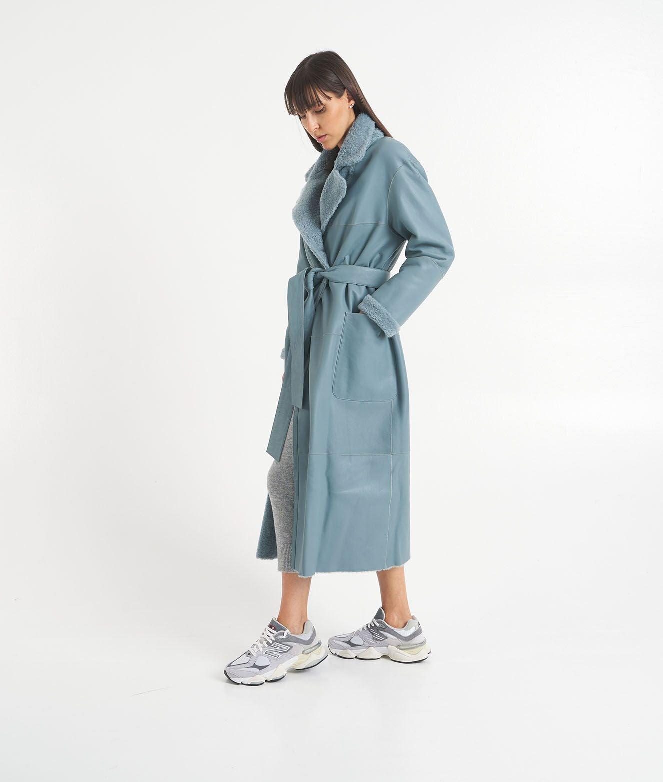 Cappotto in montone reversibile Female Product Image