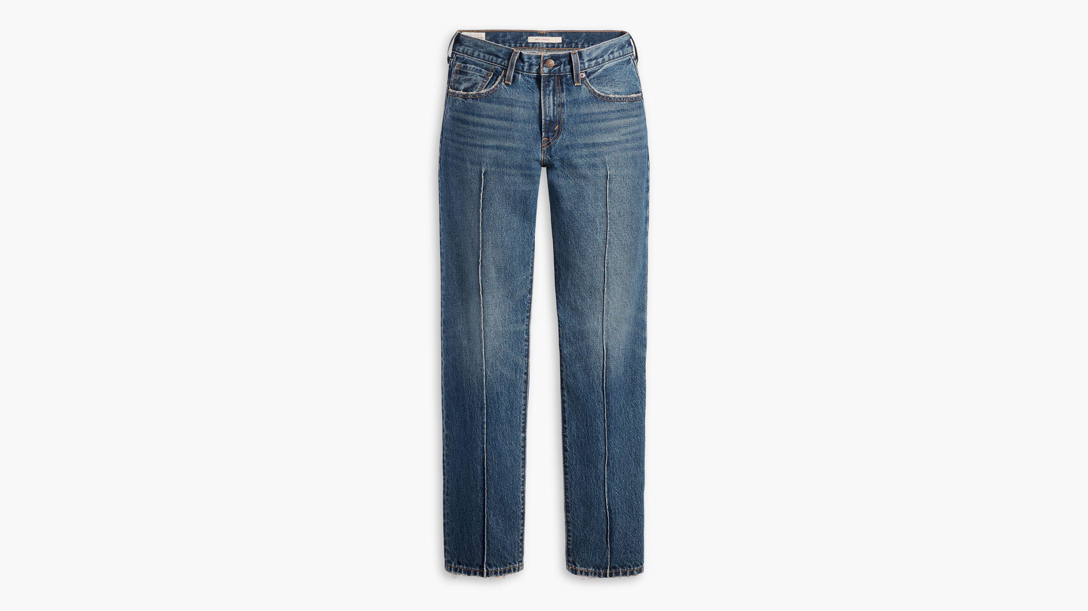 Middy Straight Pintuck Women's Jeans product image