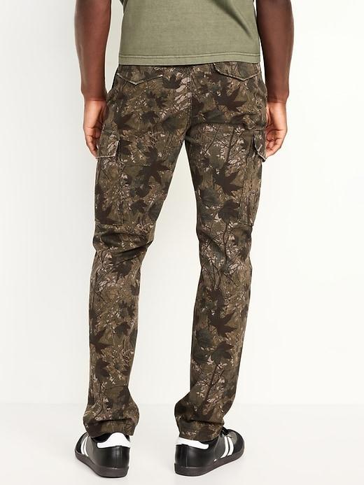 Straight Refined Tailored Cargo Pants Product Image