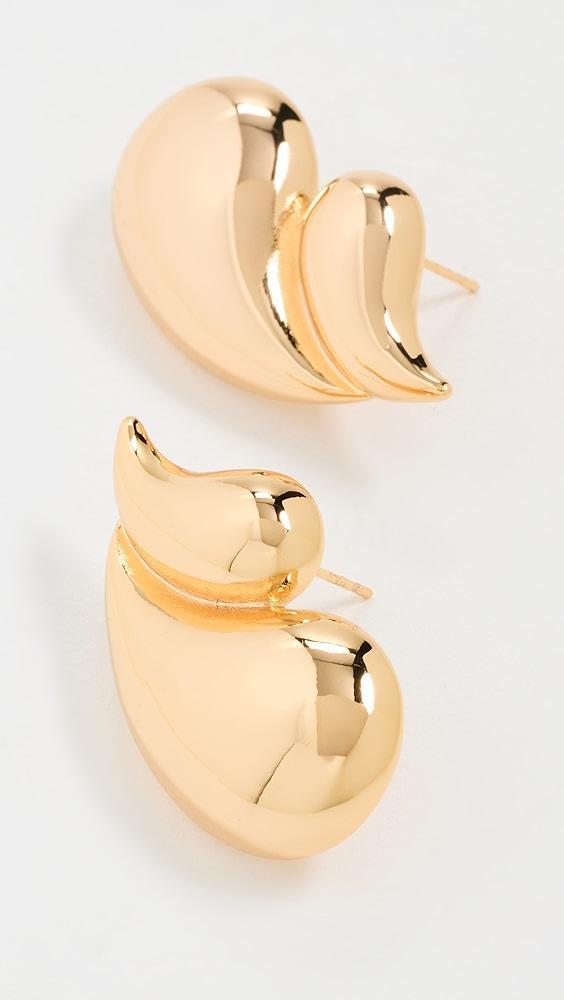 By Adina Eden Graduated Teardrop Stud Earrings | Shopbop Product Image