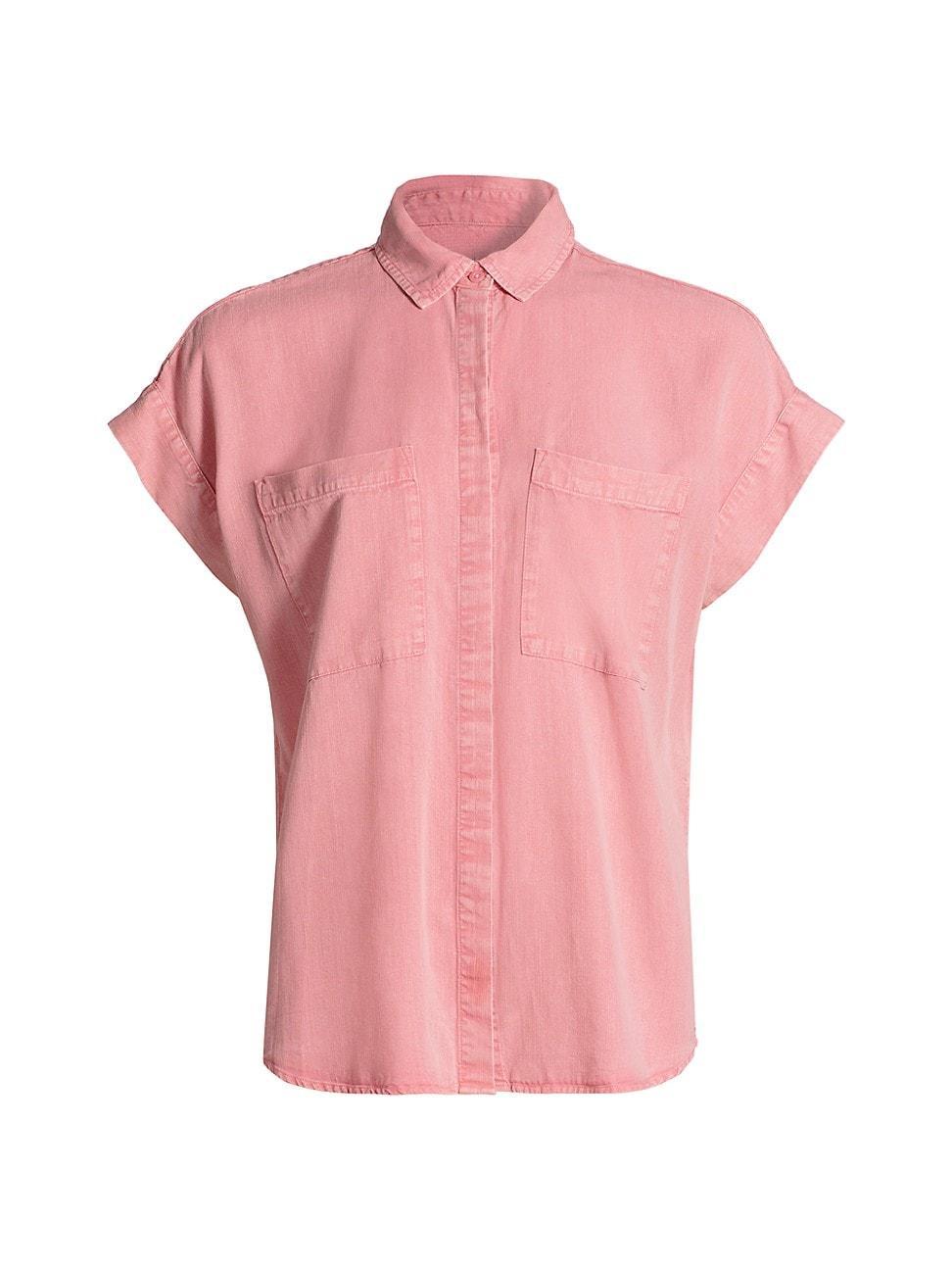 Womens Cito Linen-Blend Shirt Product Image