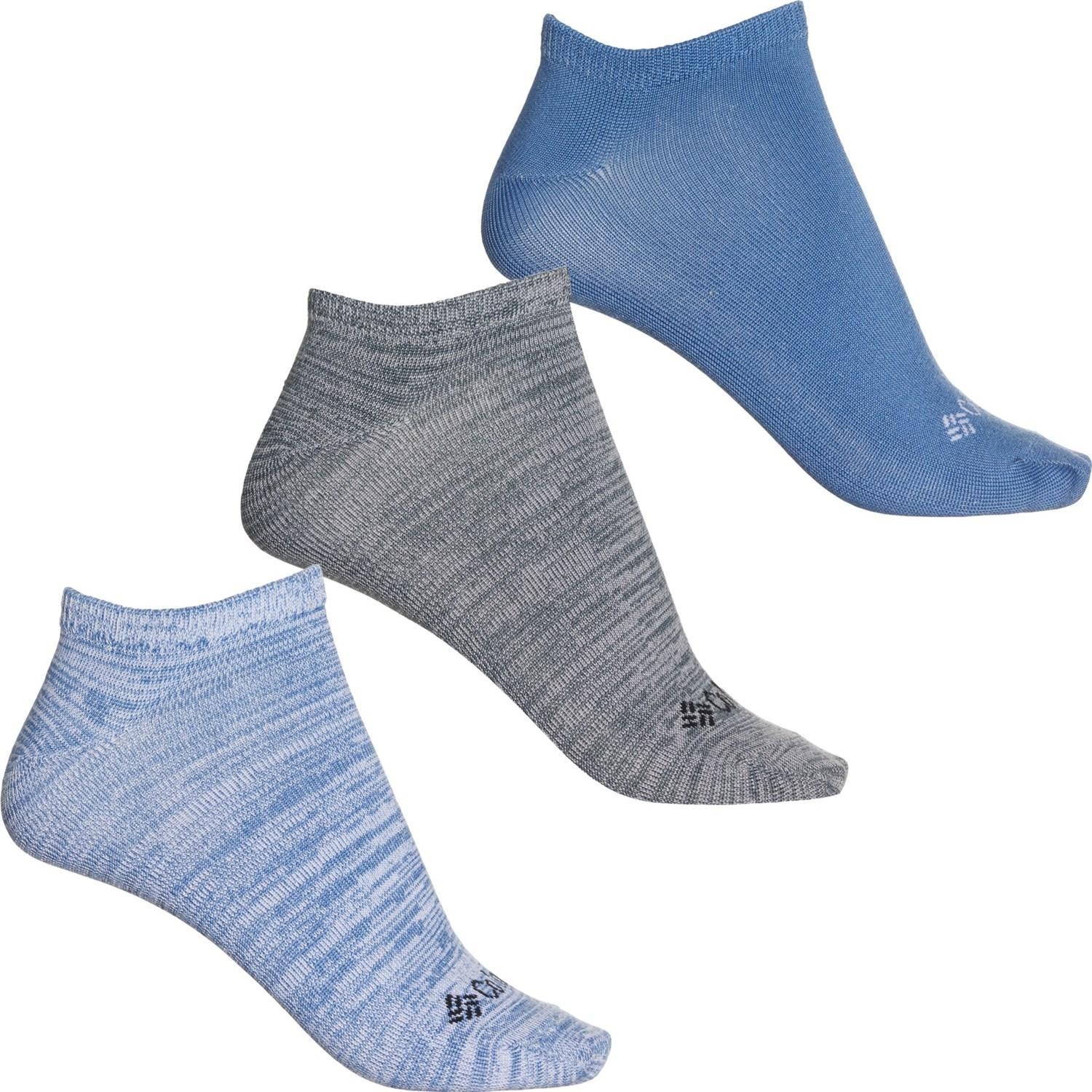 Columbia Sportswear Basic No-Show Socks - 3-Pack, Below the Ankle (For Women) Product Image