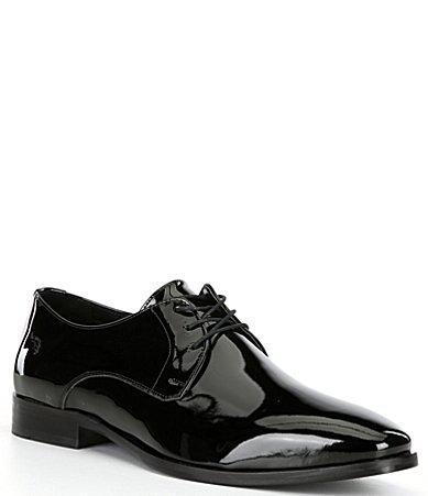 Section X Mens Charles Oxford Patent Dress Shoes Product Image