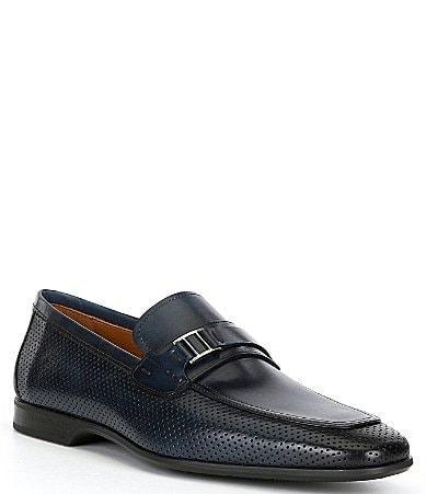 Magnanni Mens Salas Bit Leather Loafers Product Image