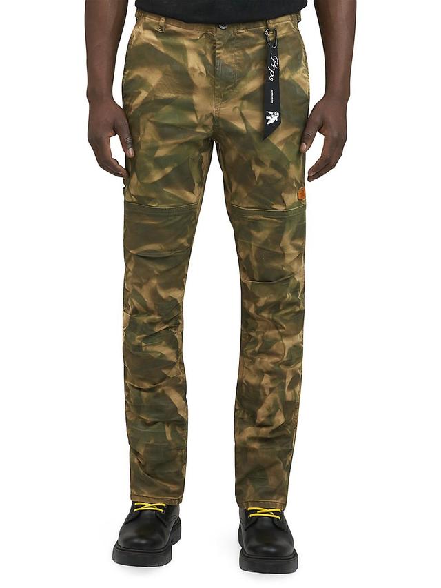 Mens Palo Duro Camouflage Stretch-Cotton Pants Product Image