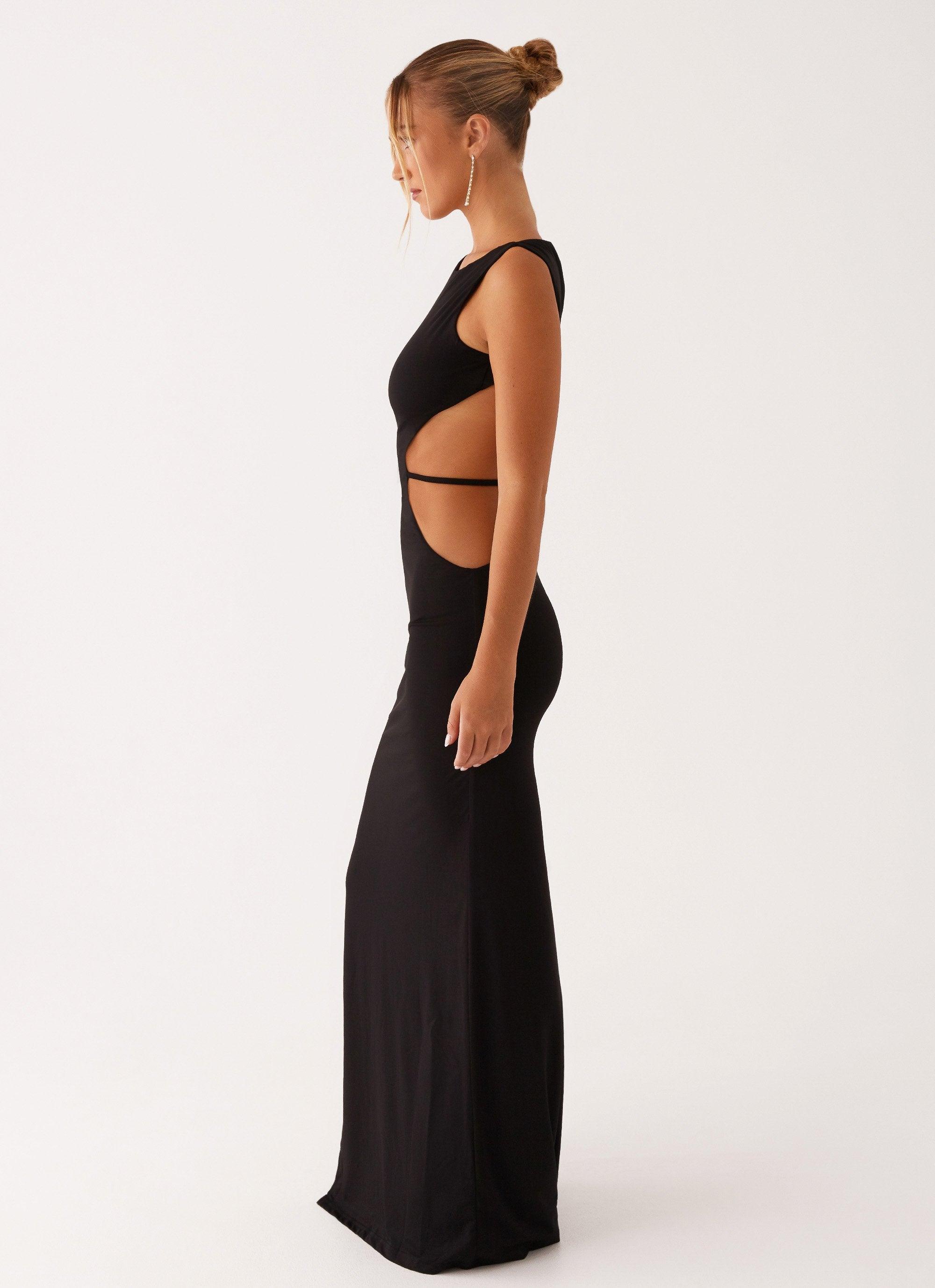 Sutton Maxi Dress - Black Product Image