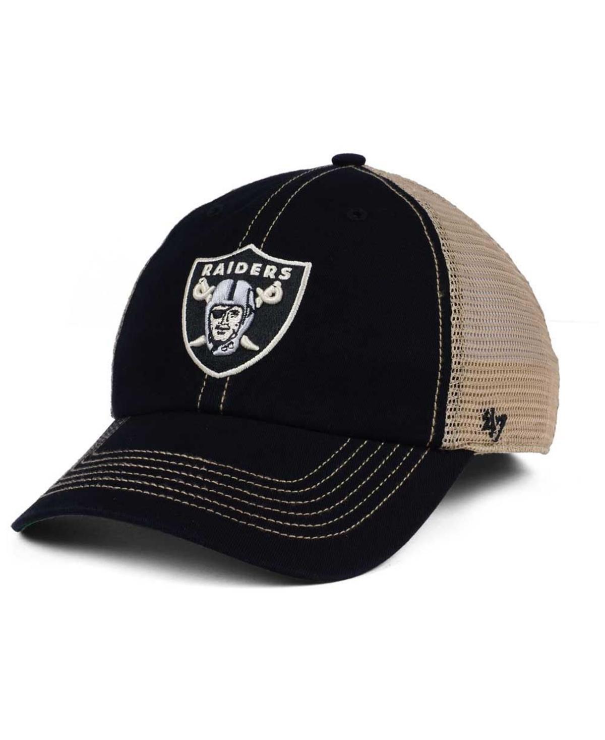 47 Brand Oakland Raiders Trawler Clean Up Cap - Black Product Image